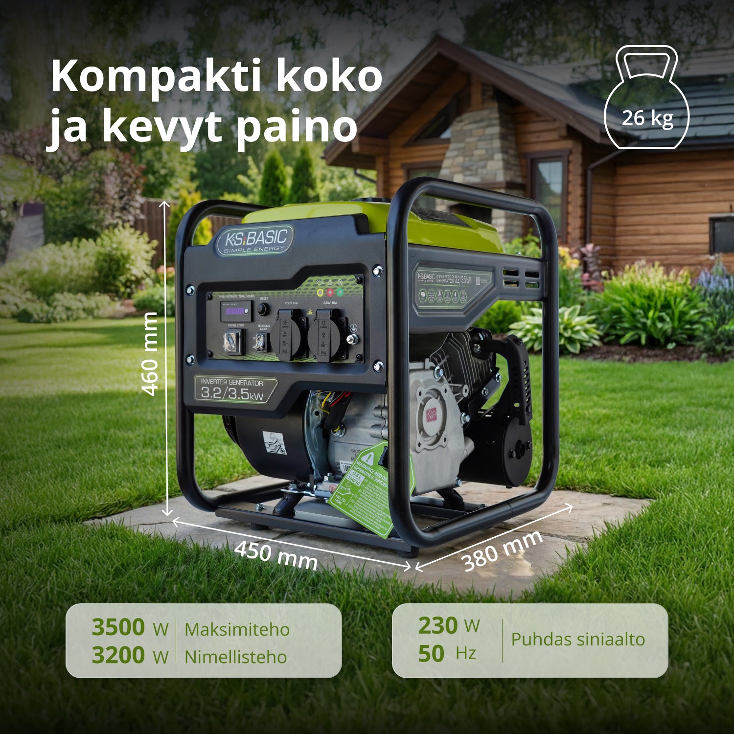 Invertteriaggregaatti KSB 35i