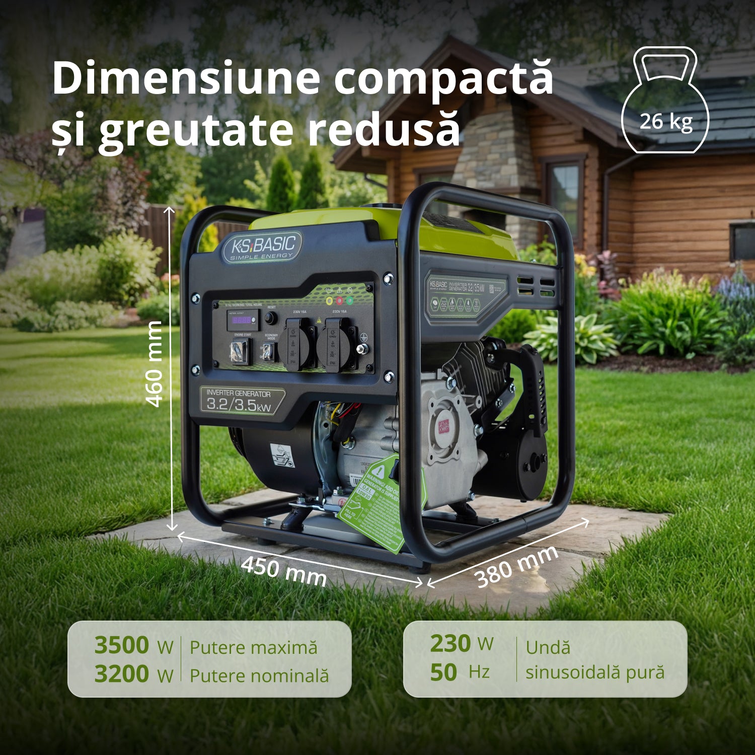 Generator Invertor KSB 35i