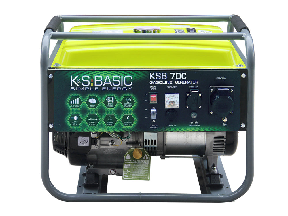 Benzínový generátor "K&S BASIC" KSB 70C