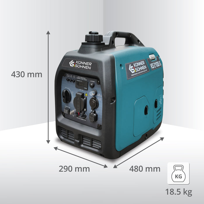 KS 2100i S inverteres generátor
