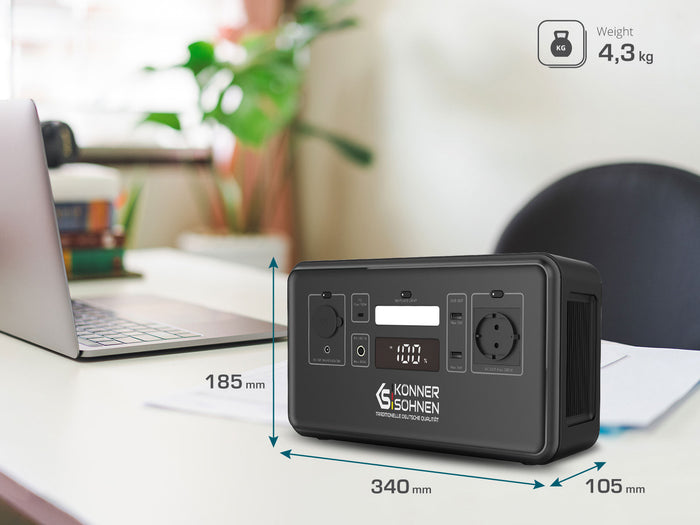 Φορητός σταθμός ενέργειας LifePO4 KS 300PS