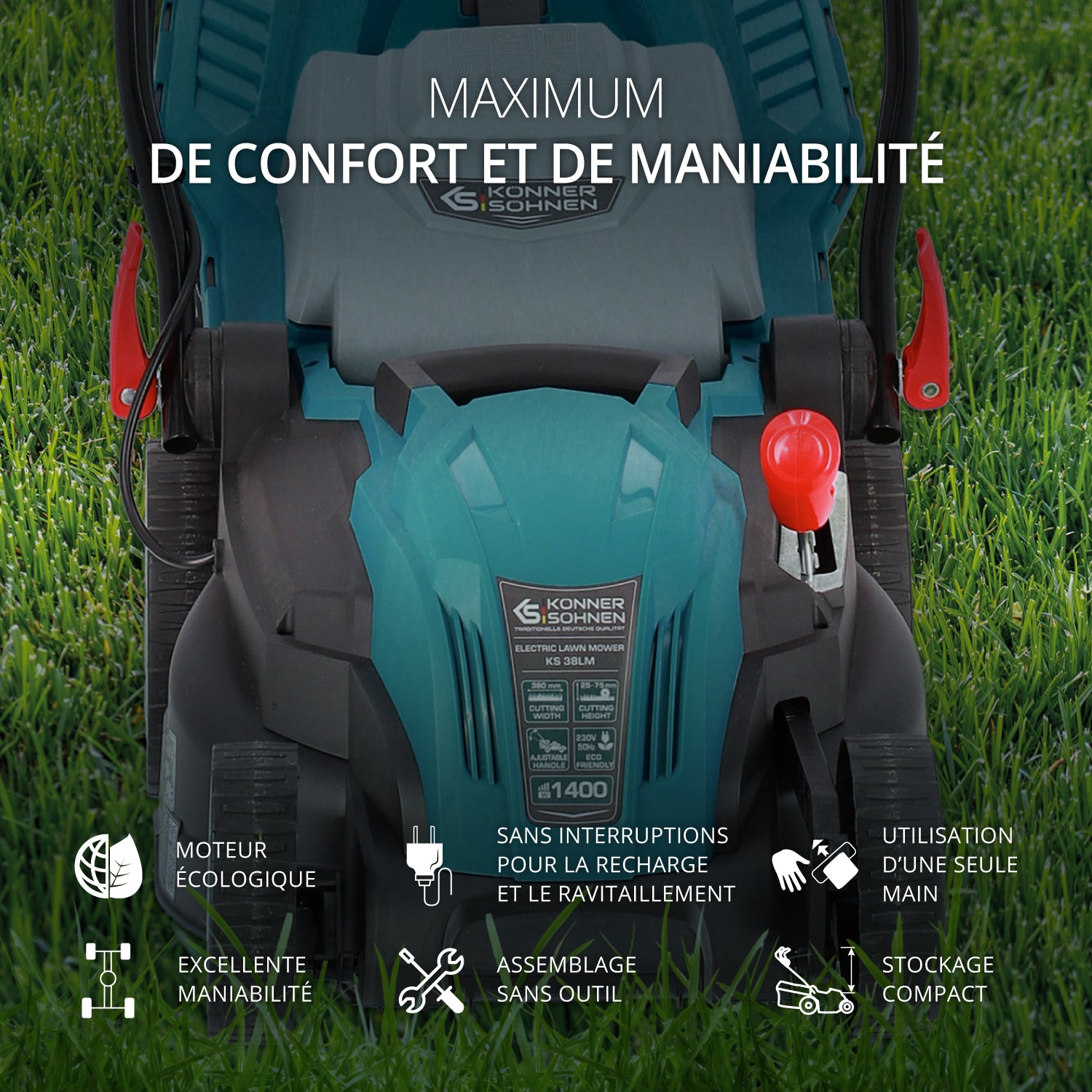 Tondeuse électrique KS 38LM (Reconditionné Bon état)