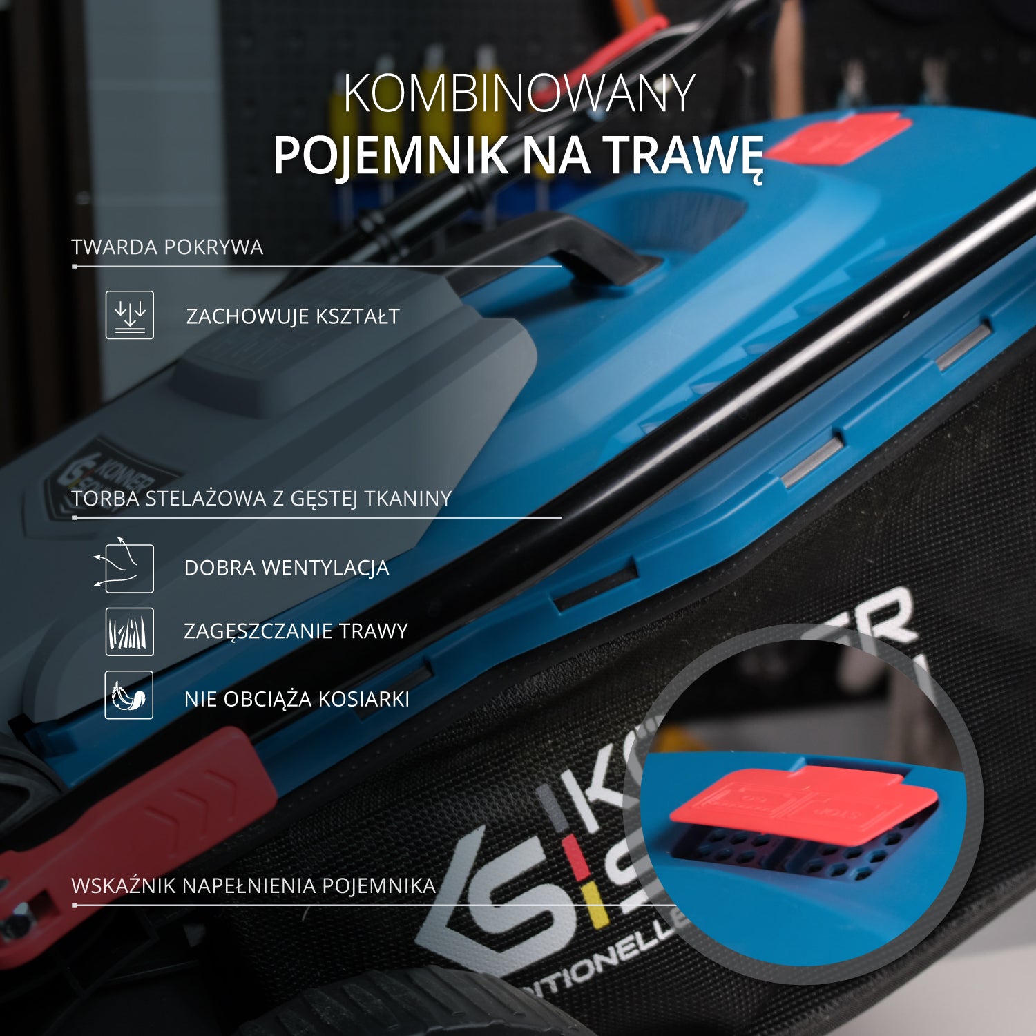 Elektryczna kosiarka KS 38LM (Odnowiony – stan dobry)
