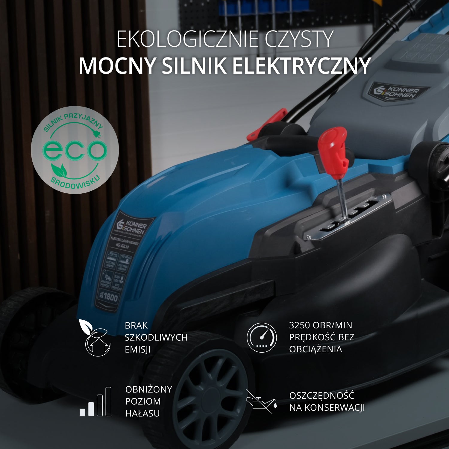 Elektryczna kosiarka KS 38LM (Odnowiony – stan dobry)