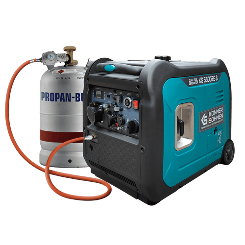 Groupe électrogène à essence-gaz de type inverter KS 5500iEG S
