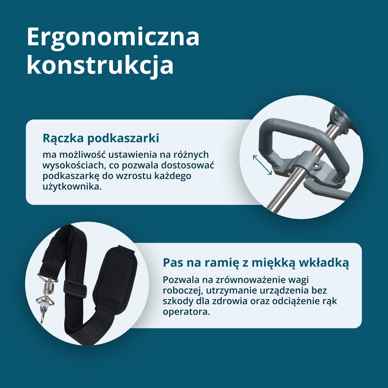 Bezprzewodowa wykaszarka i podkaszarka KS BCT-20V (Odnowiony – stan idealny)