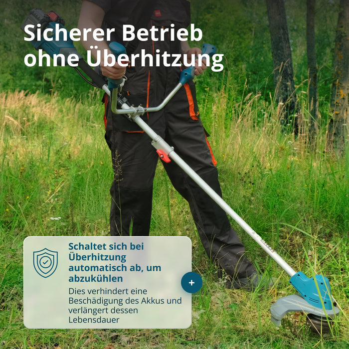 Snoerloze bosmaaier en grastrimmer KS BCT-40V