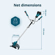 Cordless brush cutter & String trimmer KS BCT-40V (Refurbished Good) thumbnail