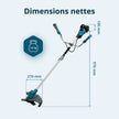 Taille-bordures de jardin sur batterie KS BCT-40V thumbnail