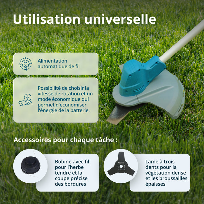 Kit promotionnel de soin du gazon KS 43LM-BCT40V-SET