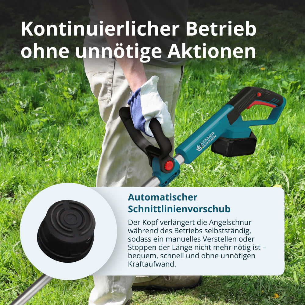 Akkumulátoros trimmer KS CST-20V
