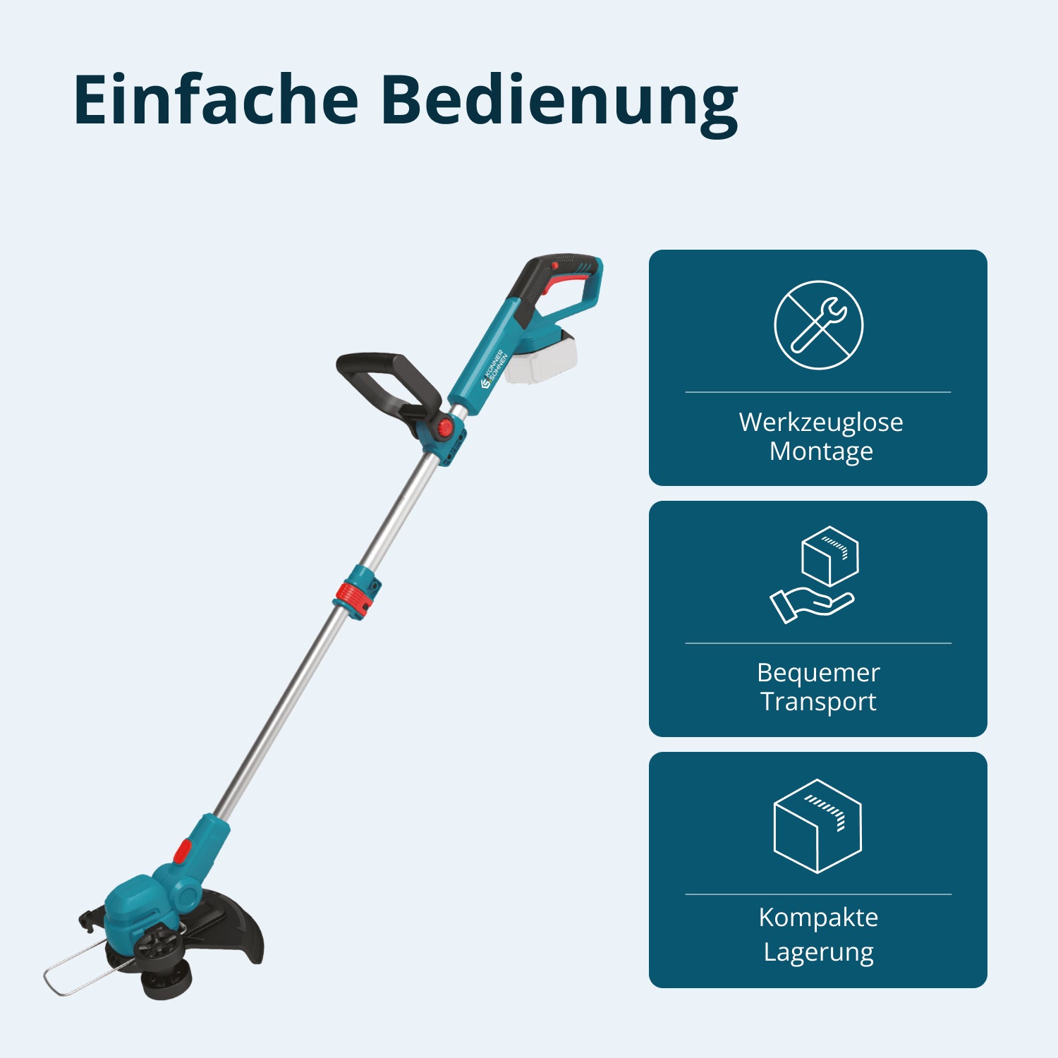 Akku-Trimmer KS CST-20V