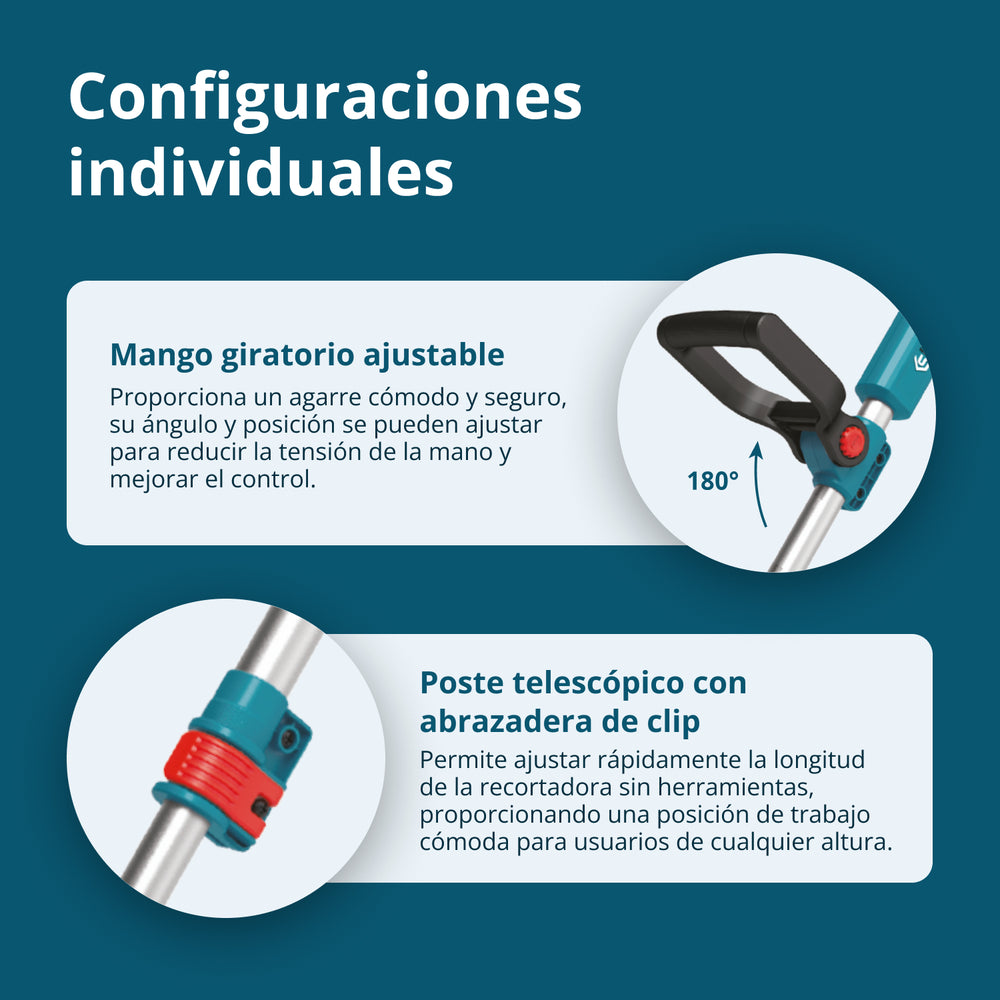 Cortabordes inalámbricos  KS CST-20V