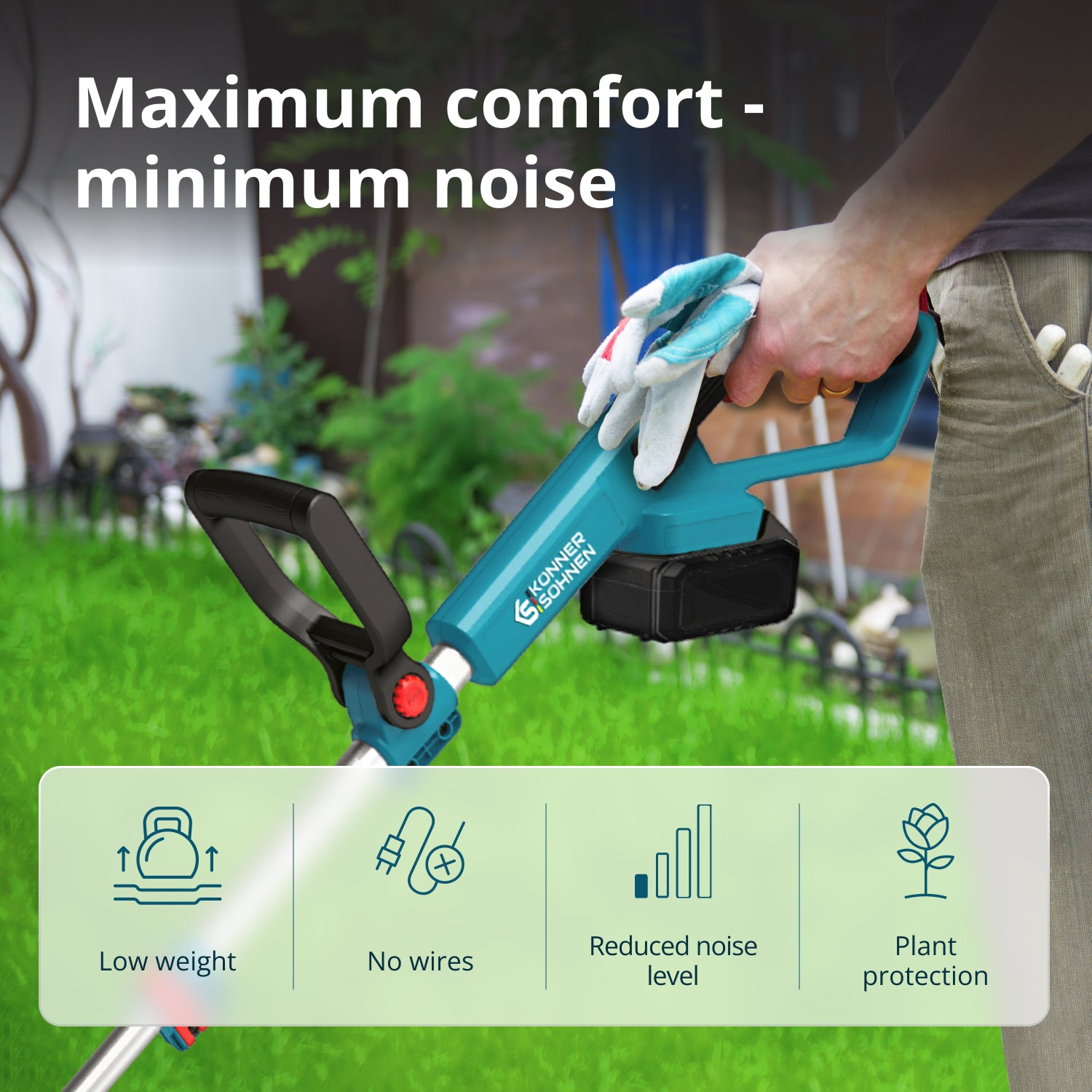 Cordless trimmer KS CST-20V