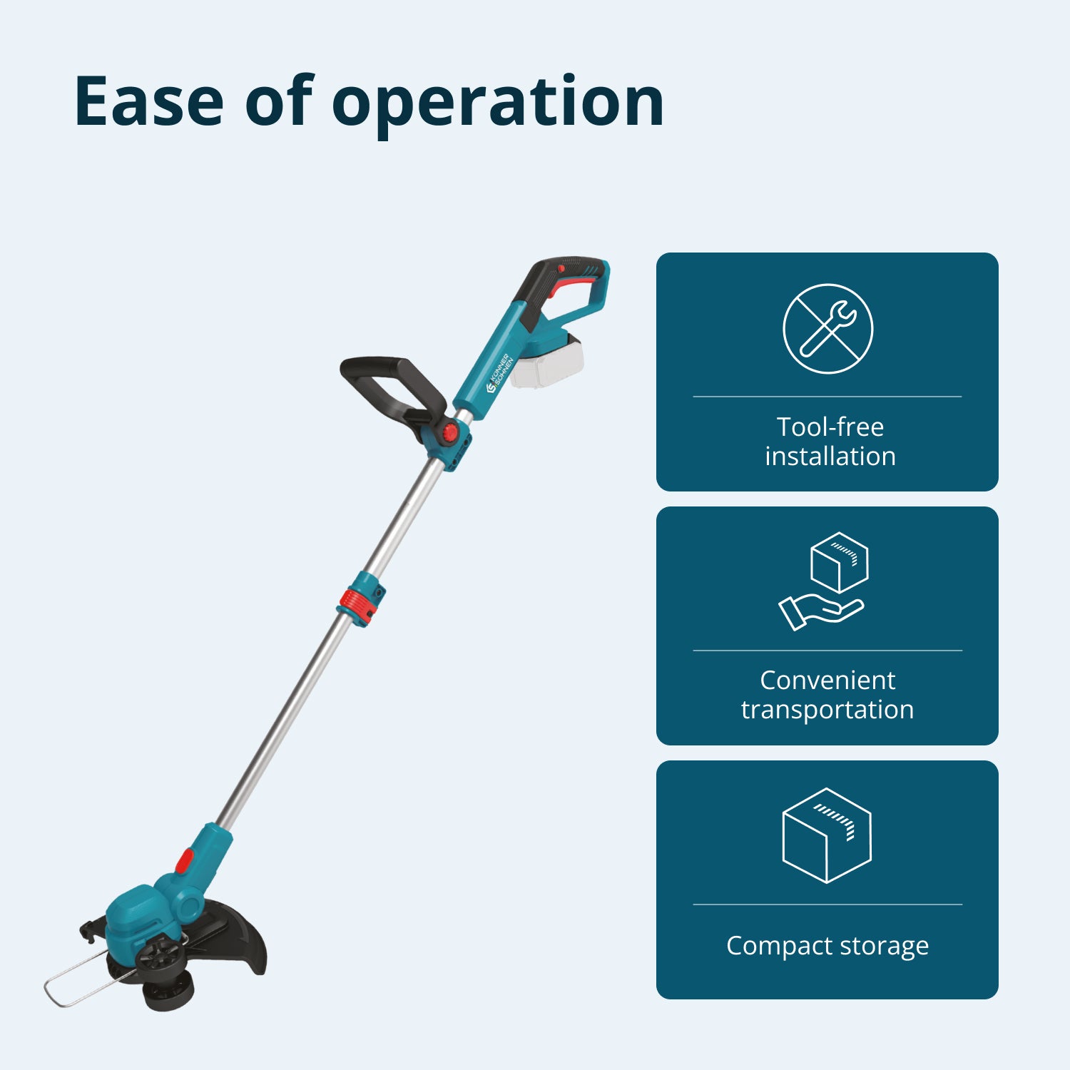 Cordless trimmer KS CST-20V