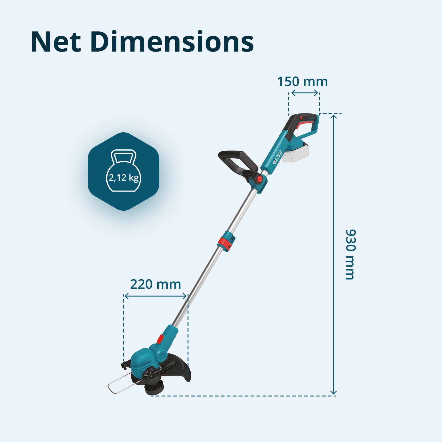 Cordless trimmer KS CST-20V