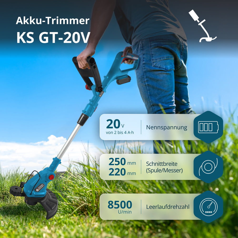 Vezeték nélküli trimmer KS GT-20V