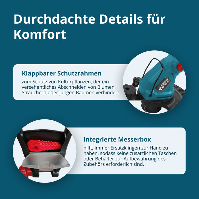 Vezeték nélküli trimmer KS GT-20V