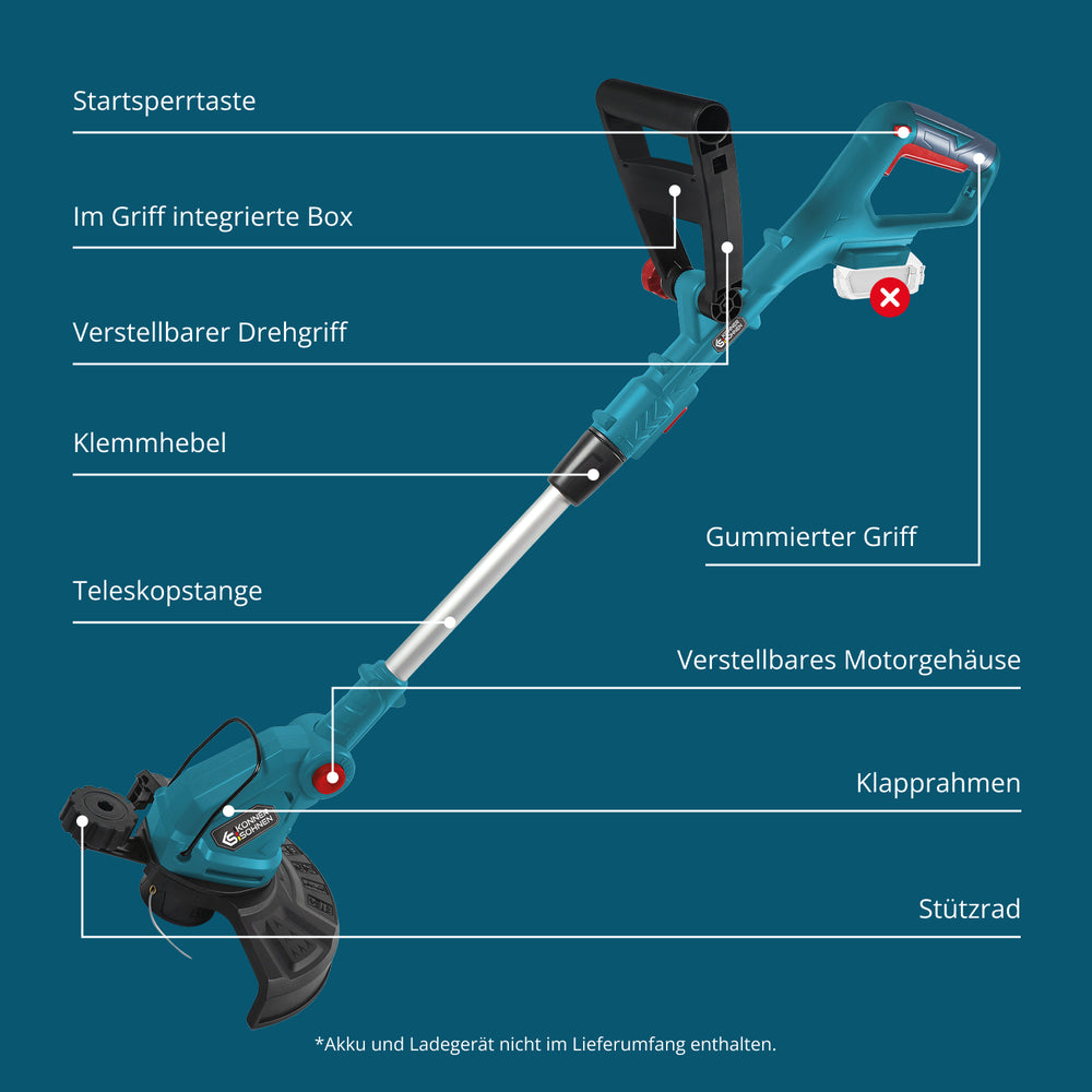 Vezeték nélküli trimmer KS GT-20V