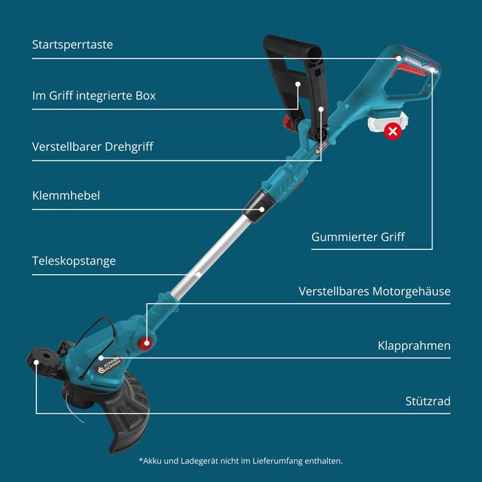Vezeték nélküli trimmer KS GT-20V