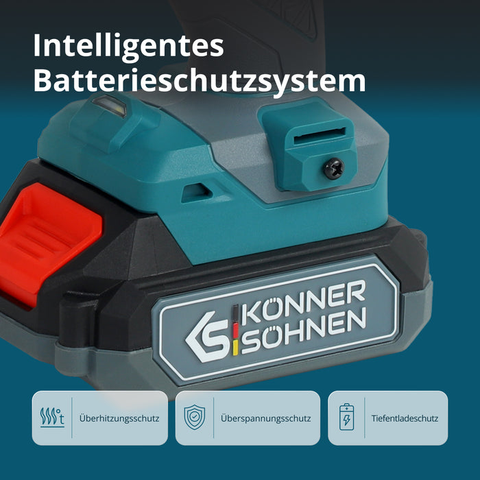 Акумулаторен майсторски комплект KS ID20V-60 KIT 74