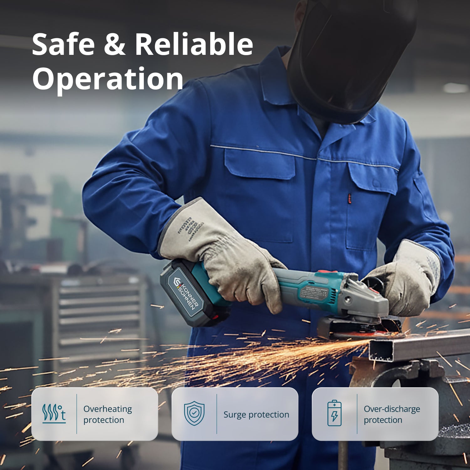 Vezeték nélküli Mester Készlet KS IDAGB 20V KÉSZLET 1