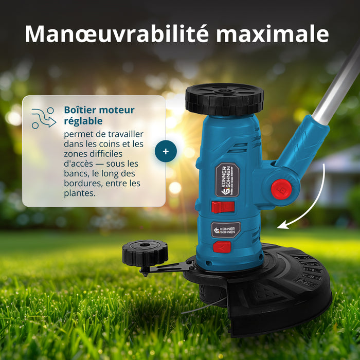 Taille-bordures multifonctions sans fil KS MFT-20V 