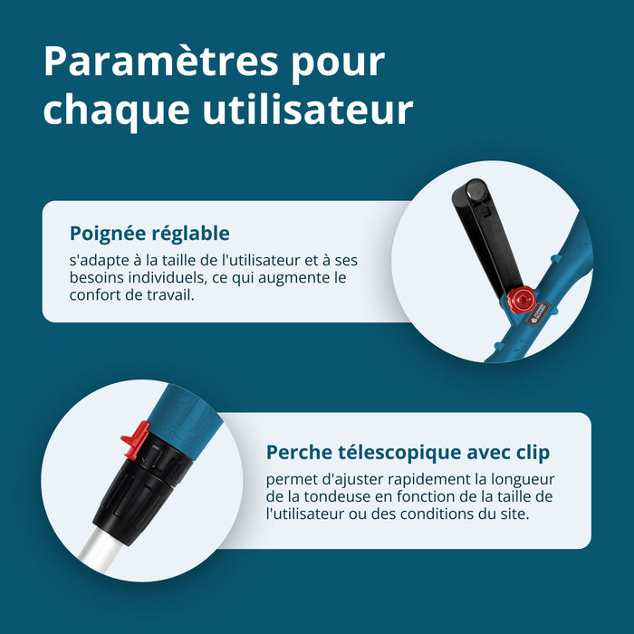 Taille-bordures multifonctions sans fil KS MFT-20V 
