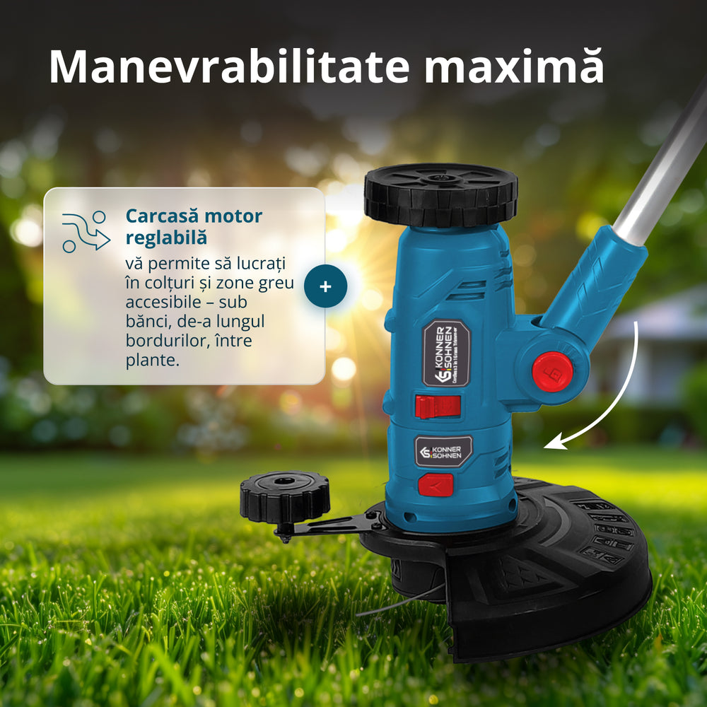 Trimmer multifuncțional pe acumulator KS MFT-20V 
