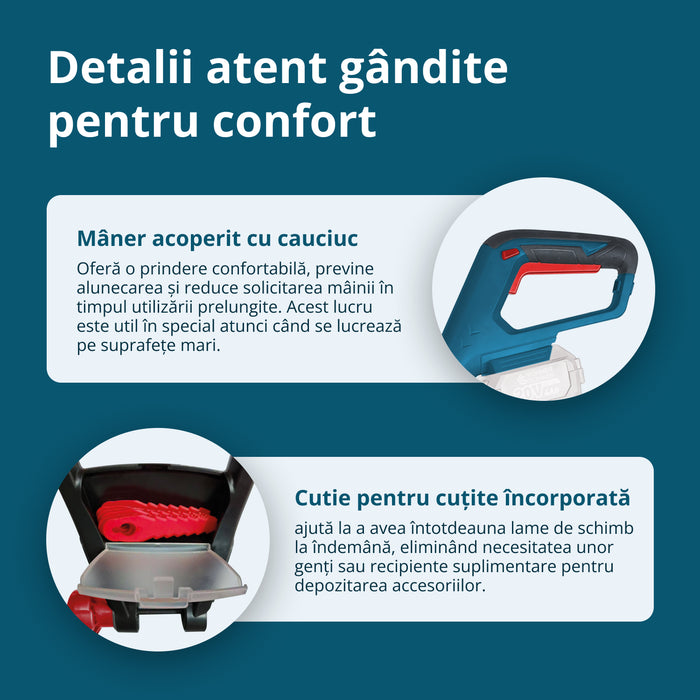 Trimmer multifuncțional pe acumulator KS MFT-20V 