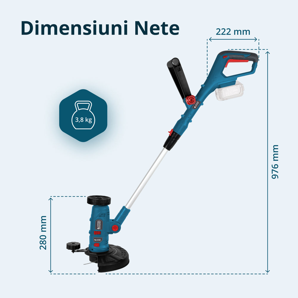 Trimmer multifuncțional pe acumulator KS MFT-20V 