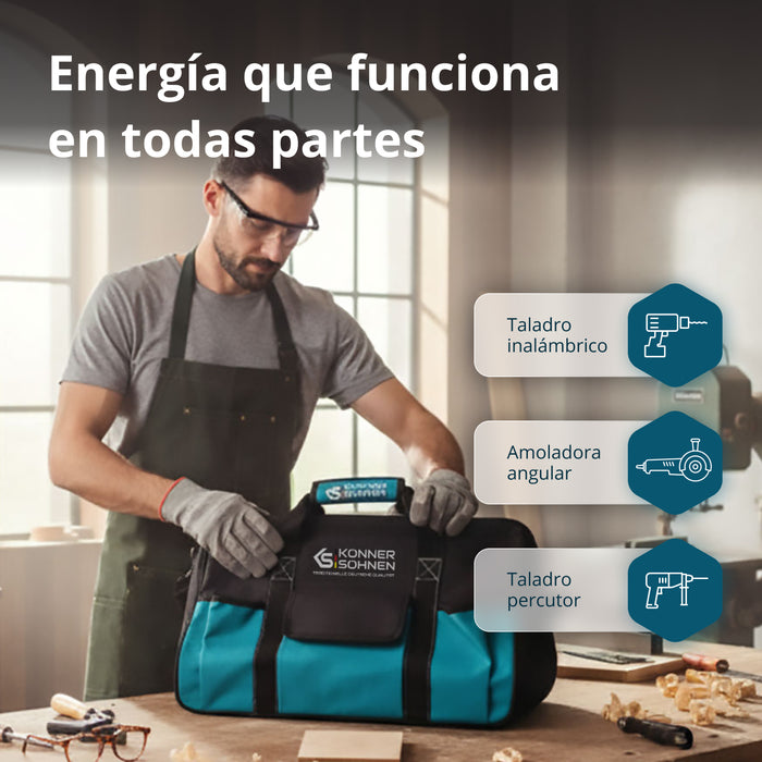 Conjunto  Maestro Inalámbrico 3 en 1 KS RHAGD 20V SET 3 PLUS
