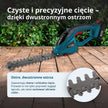 Akumulatorowe nozyce do trawy i Zywoptotu 2 w 1 KS SHT-20V thumbnail