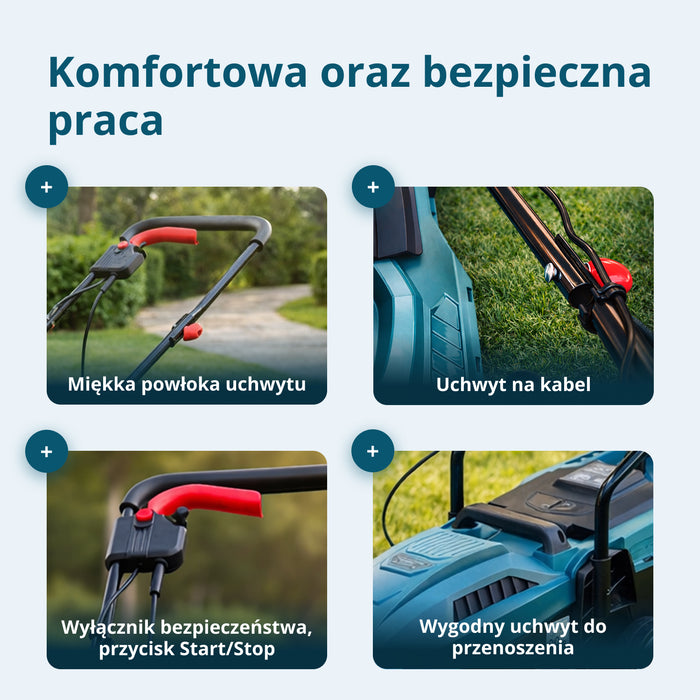 Elektryczna kosiarka do trawy KS 32LM12-BL