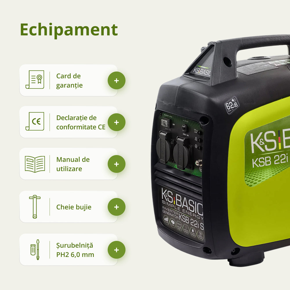 Generator pe benzină cu invertor KSB 33i S