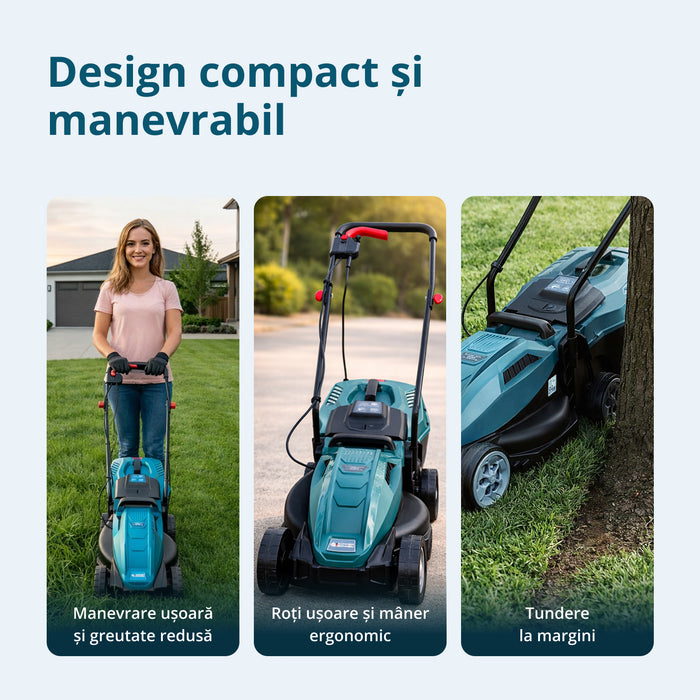 Mașină de tuns iarba electrică KS 32LM12-BL