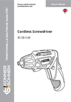 Draadloze Schroevendraaier KS SD-3.6V