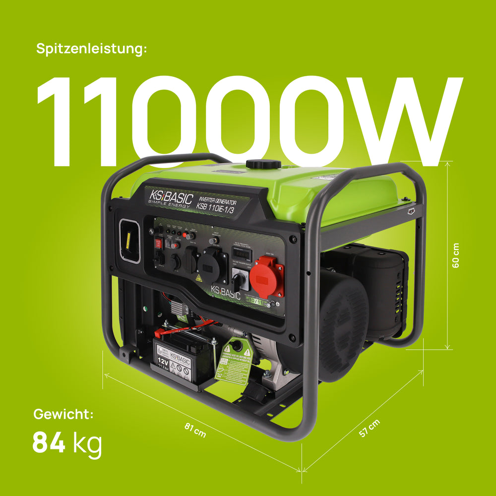 Inverter-Generator KSB 110iE-1/3