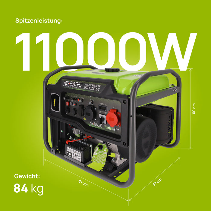 Inverter-Generator KSB 110iE-1/3