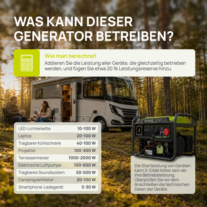 Inverter-Generator KSB 110iE-1/3