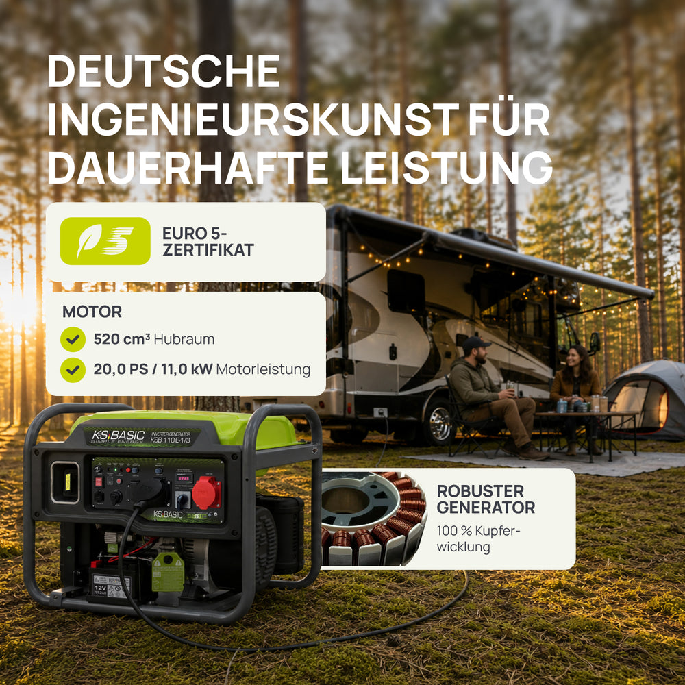 Inverter-Generator KSB 110iE-1/3
