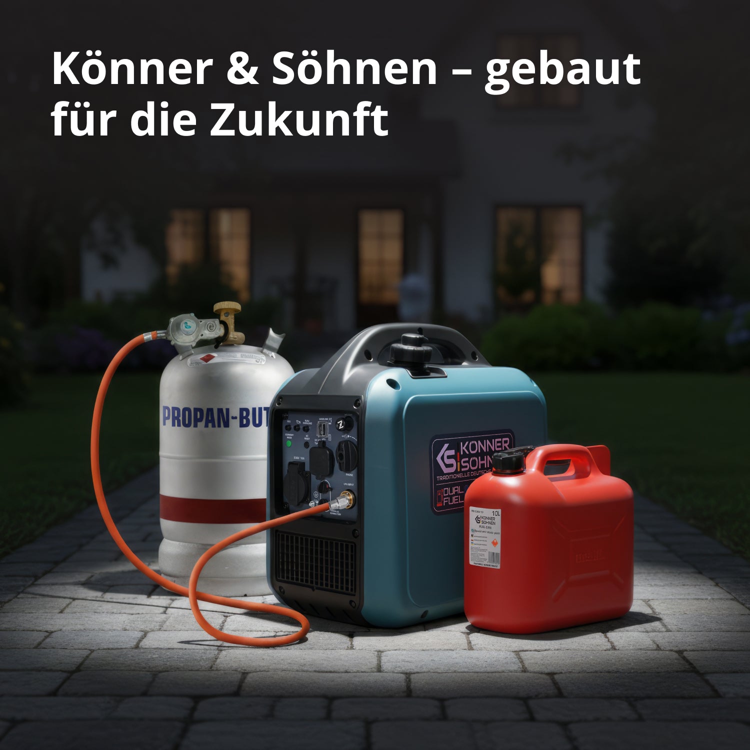 Invertorový generátor (LPG/benzín) KS 1900iG S