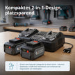 Dvojitá nabíječka pro 20V dobíjecí baterie KS C35A-2 thumbnail