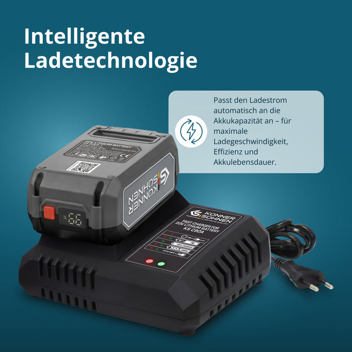 Brzi punjač za 20V litijumsku bateriju KS C90A