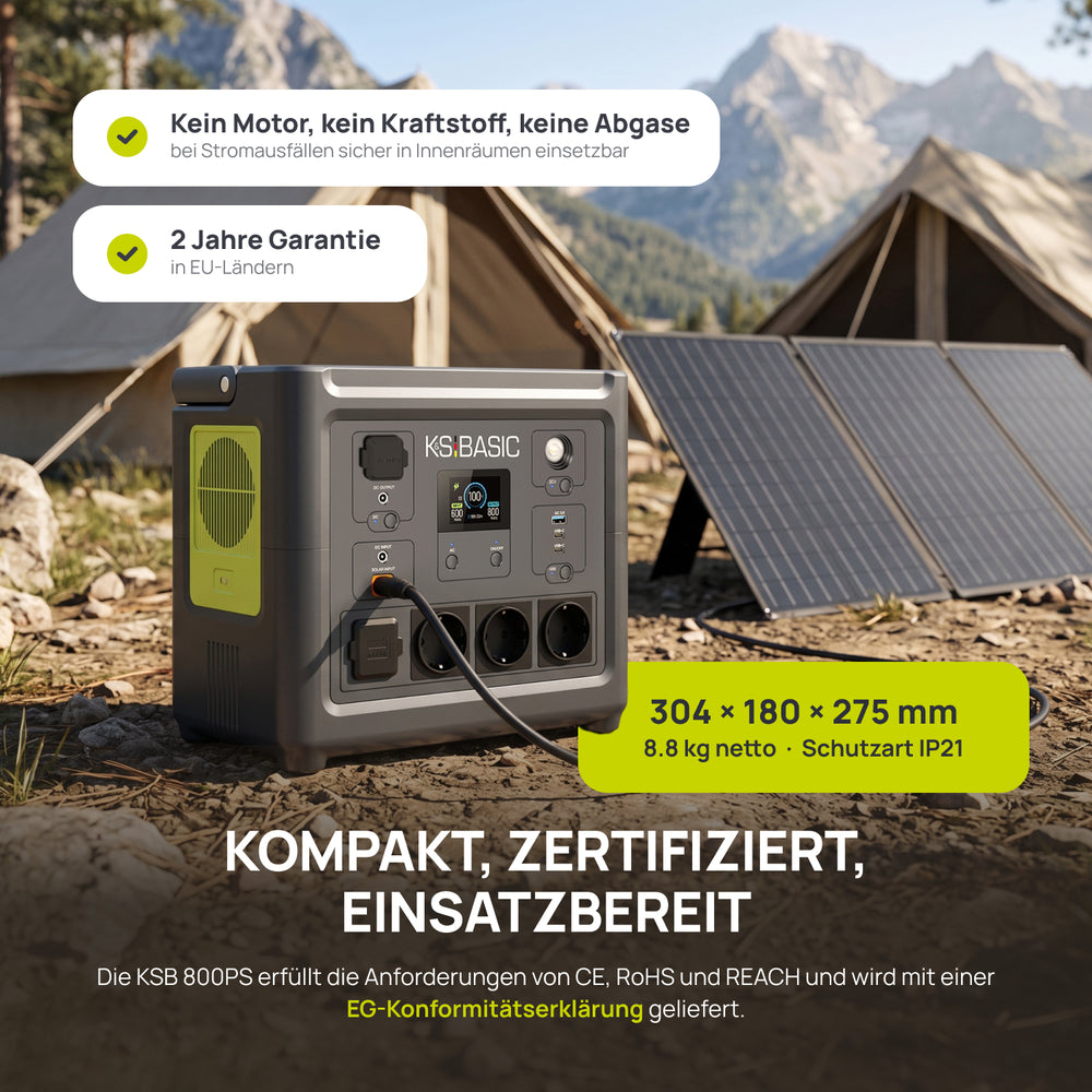 Přenosná elektrárna KSB 800PS