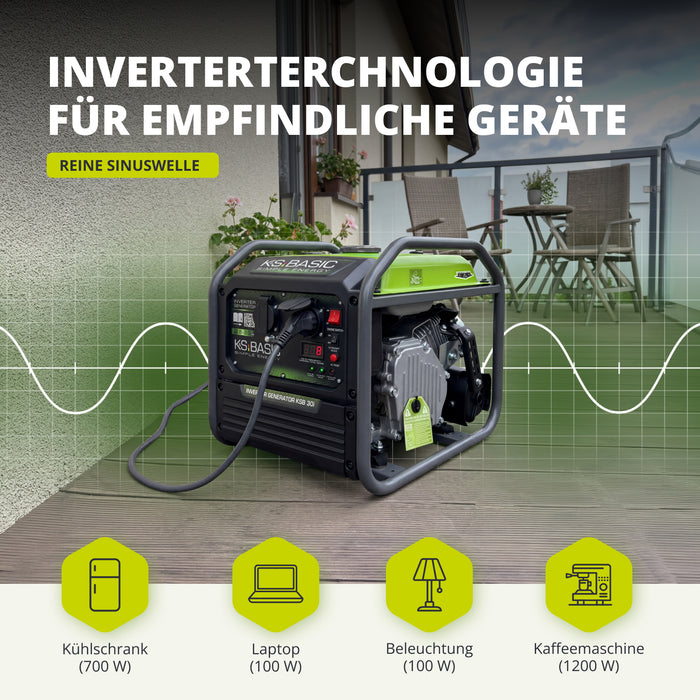 Invertorový generátor KSB 30i