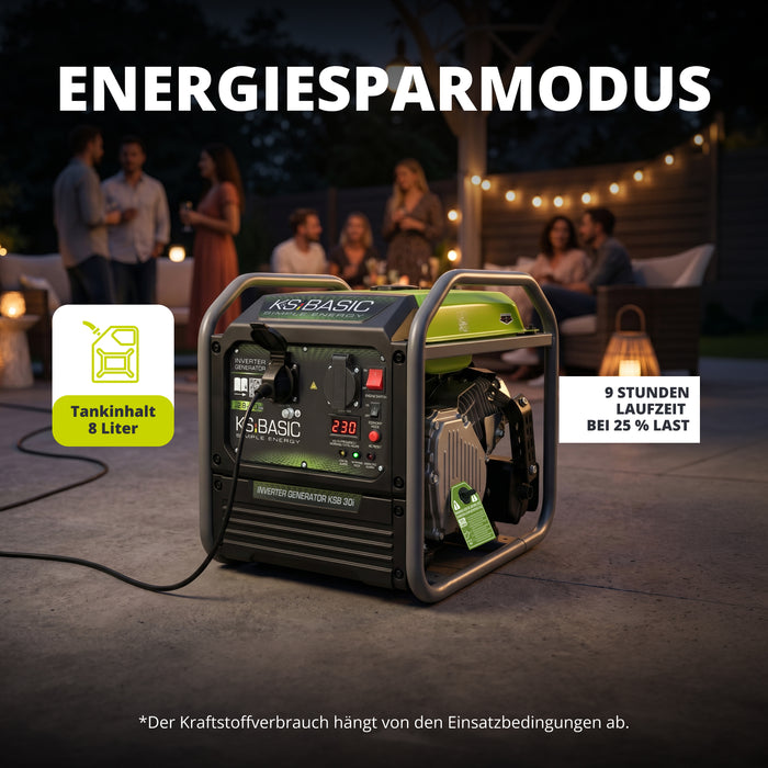 Invertorový generátor KSB 30i