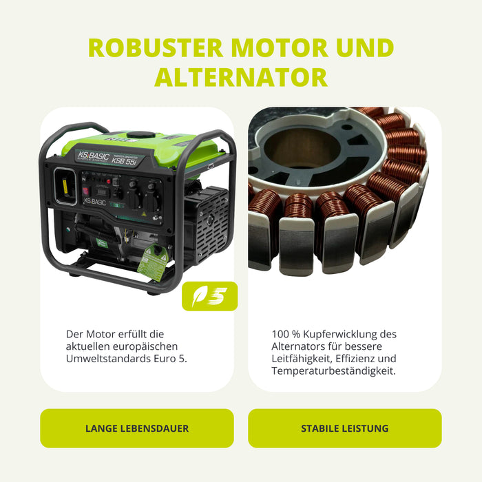 Gerador inversor KSB 55i