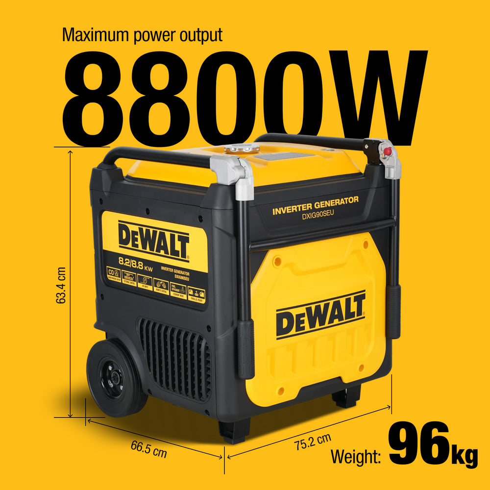 DeWALT DXIG90SEU Invertterigeneraattori