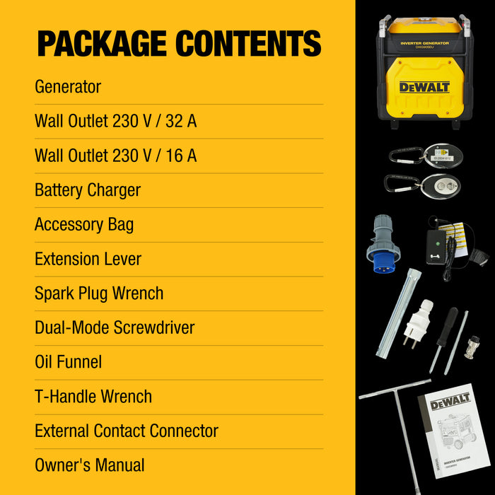 DeWALT DXIG90SEU Invertterigeneraattori
